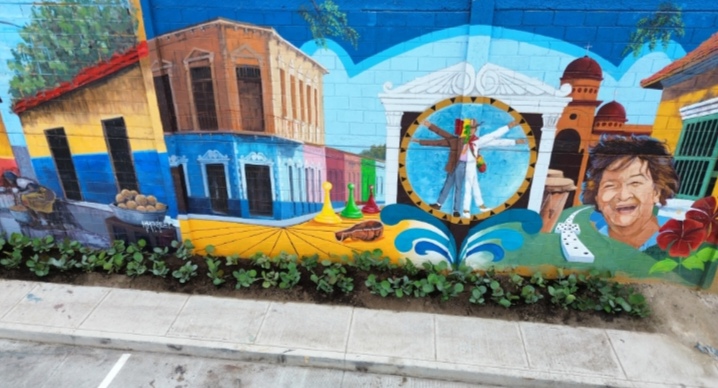 Museo cielo abierto barrio abajo Barranquilla Colombia